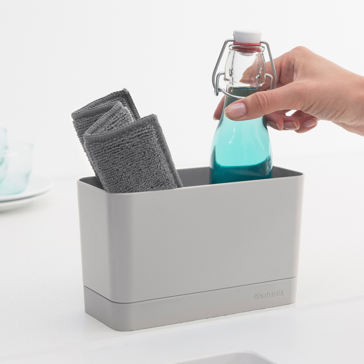 ORGANIZATOR ZA SUNDJERE - Mid Grey