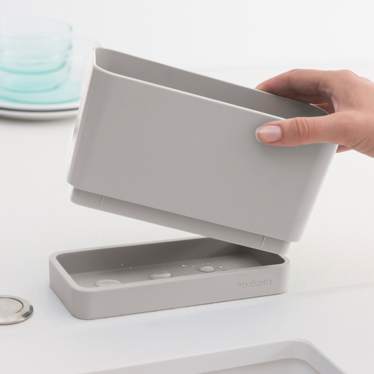 ORGANIZATOR ZA SUNDJERE - Mid Grey