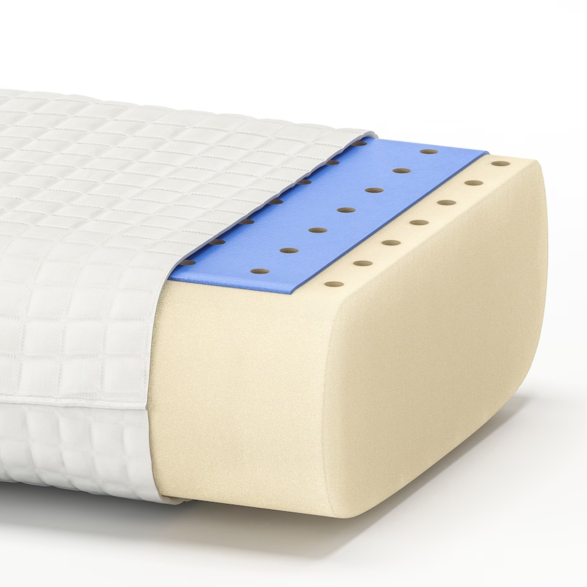 KLUBBSPORRE ergonomski jastuk, bočno/na leđima, 44x56 cm