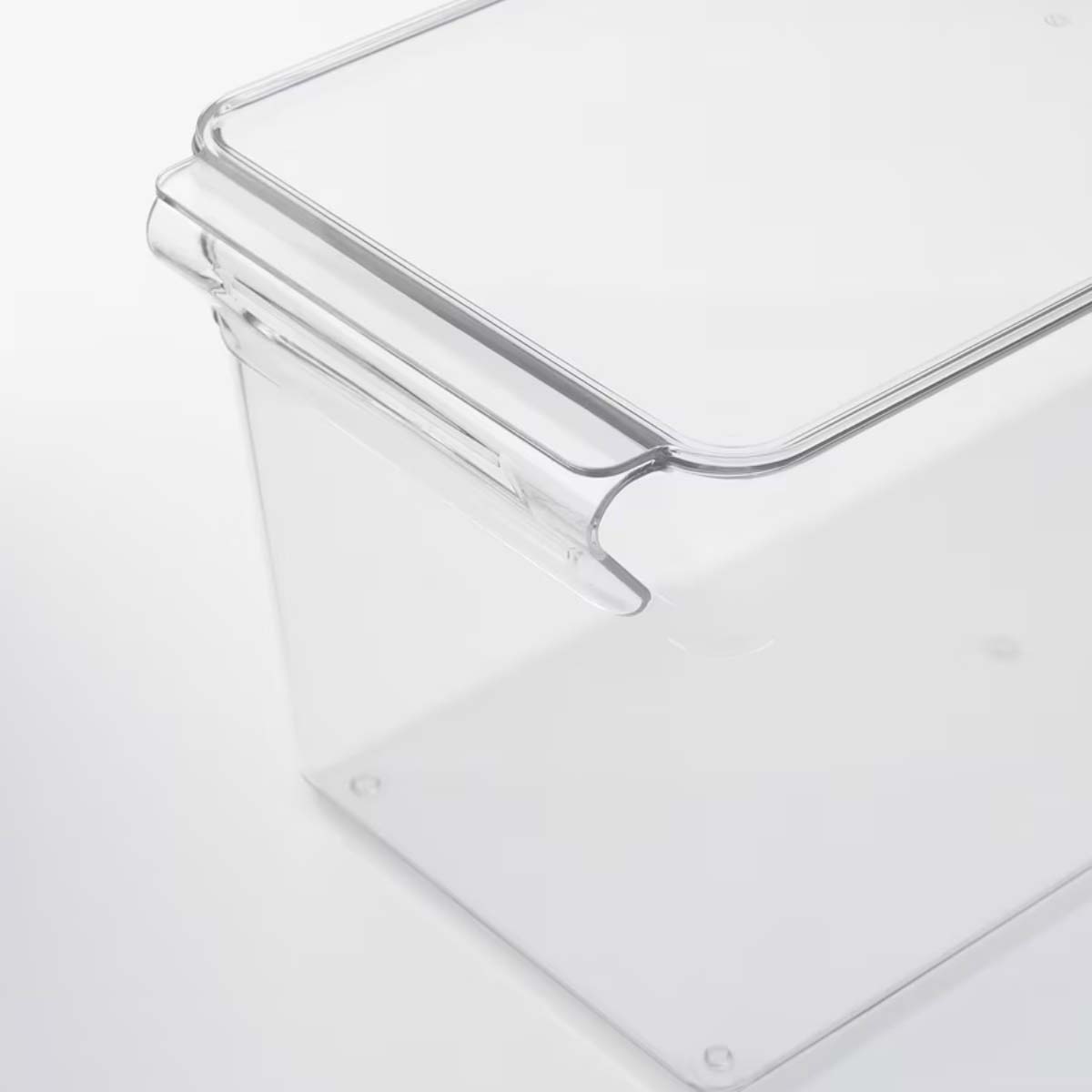 KLIPPKAKTUS 32x14x15cm kutija za odlaganje za frizider, providno