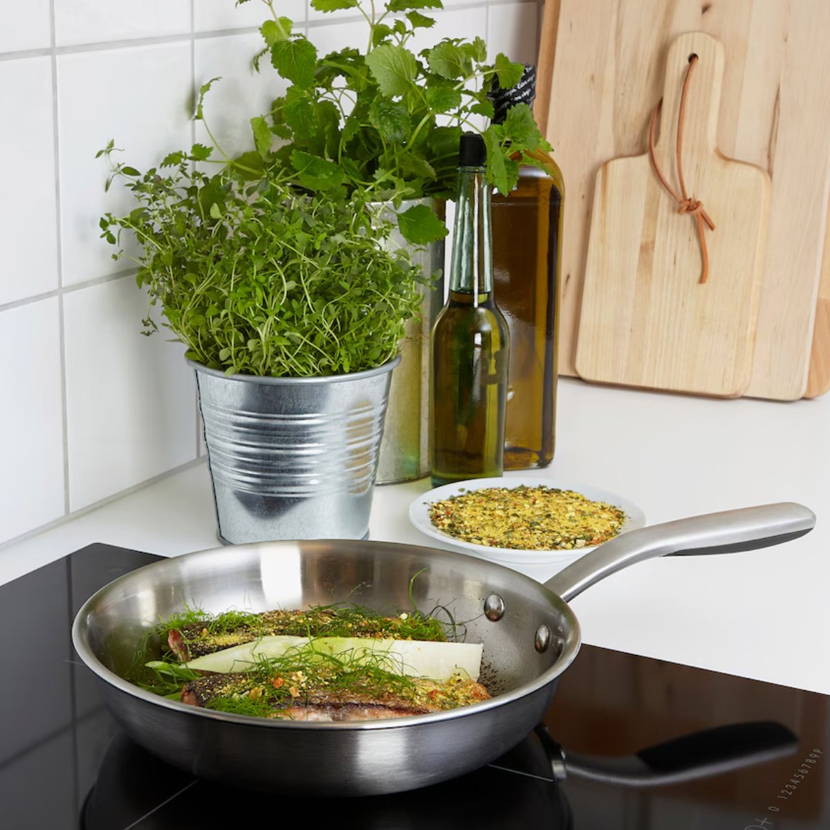 SENSUELL 24cm tiganj, nerdjajuci celik