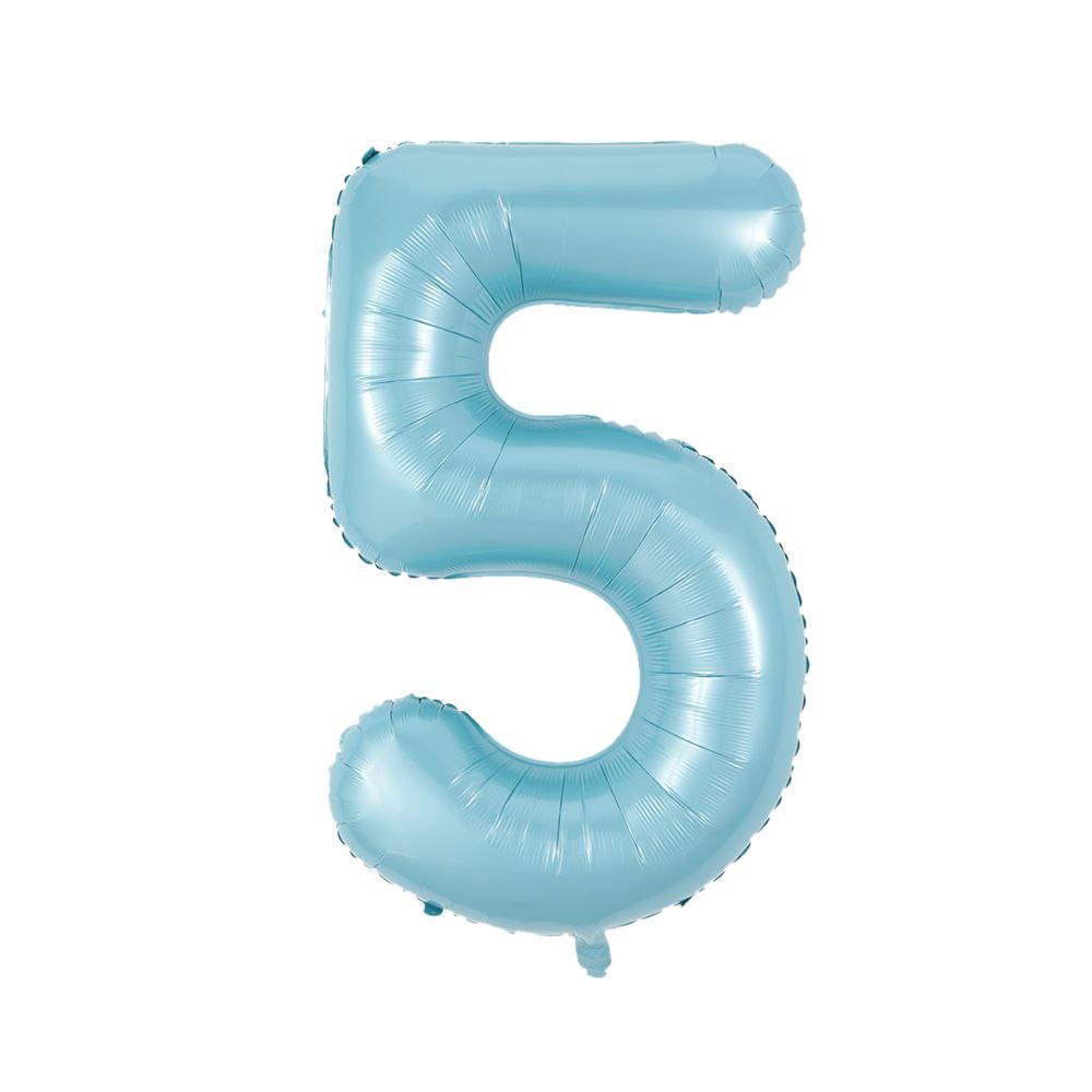 Balon br. 5 / nježno plava