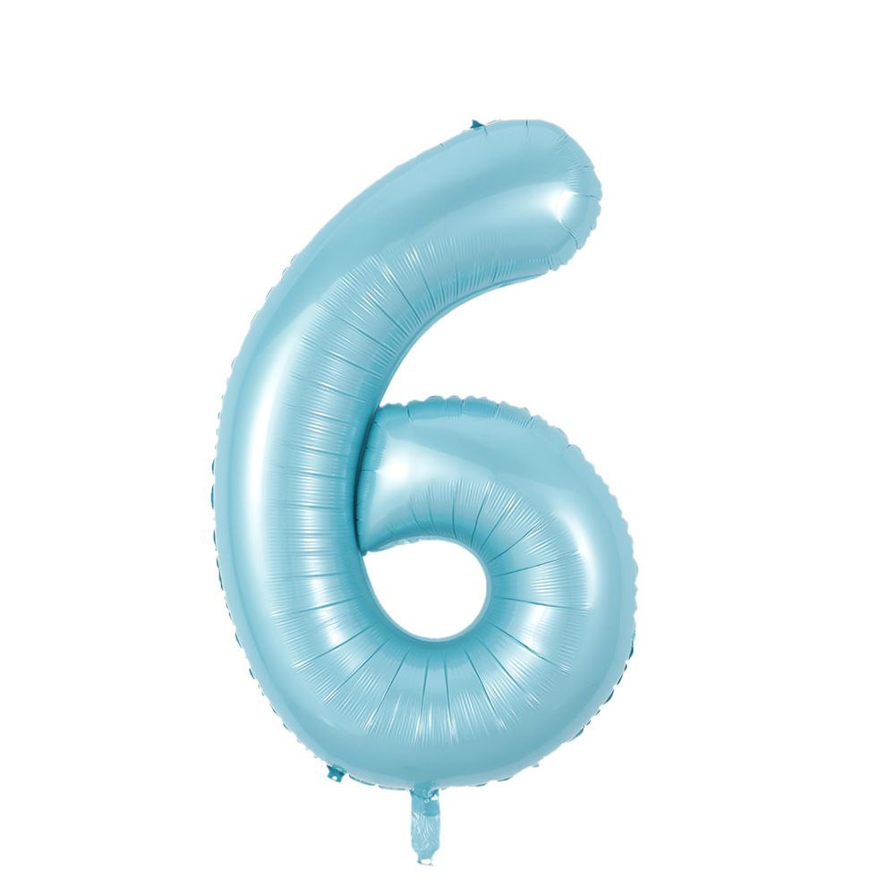 Balon br. 6 / nježno plava
