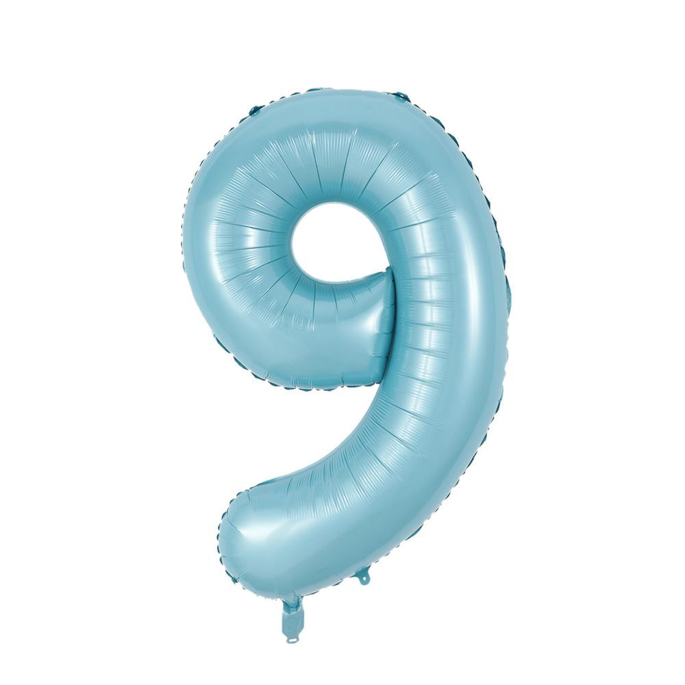 Balon br. 9 / njezno plava