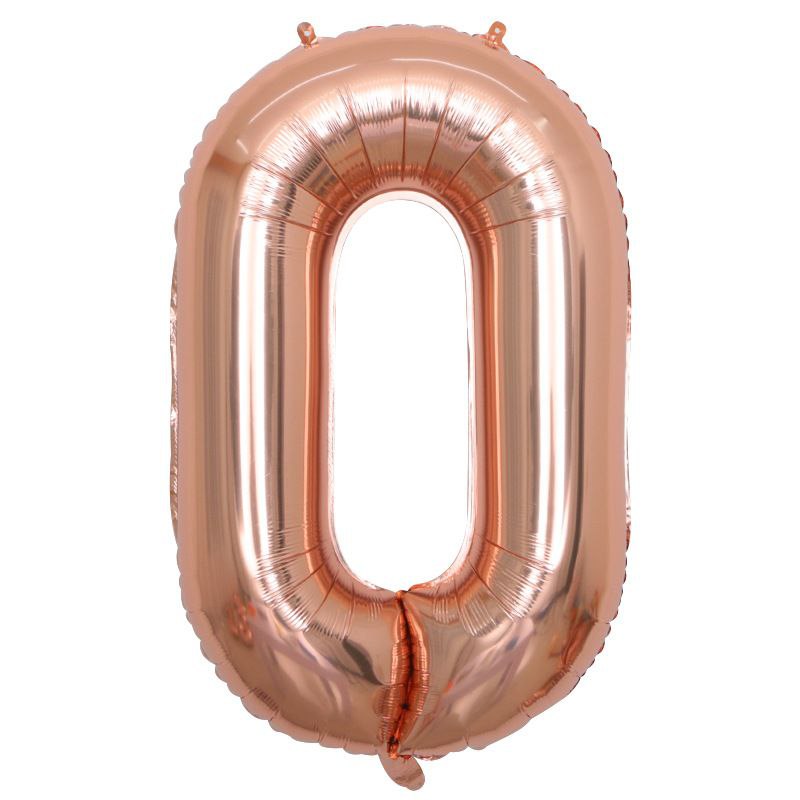 Balon br. 0 / zlatno roza