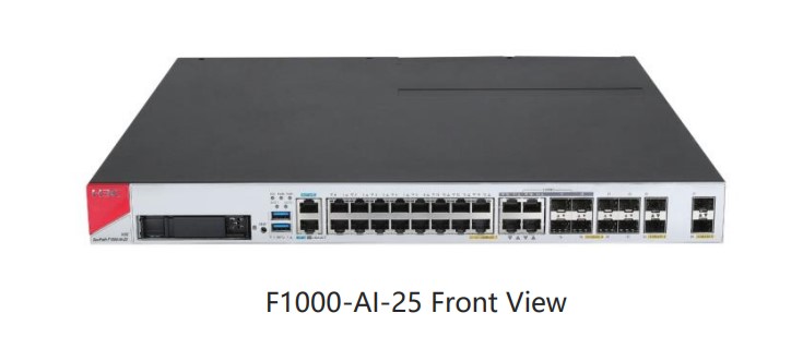 H3C SecPath F1000-AI-25 Firewall