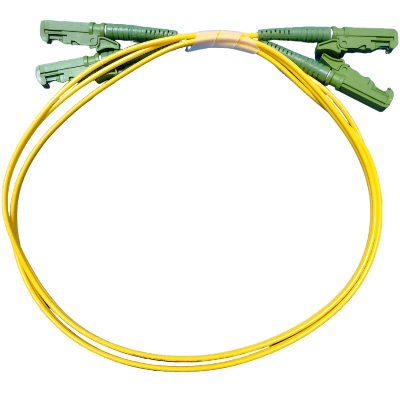 Fiber Patchcord, Singlemode Duplex E2000/APC - E2000/APC G652.D - 2mm, 1m