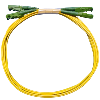 Fiber Patchcord, Singlemode Duplex E2000/APC - E2000/APC G652.D - 2mm, 2m