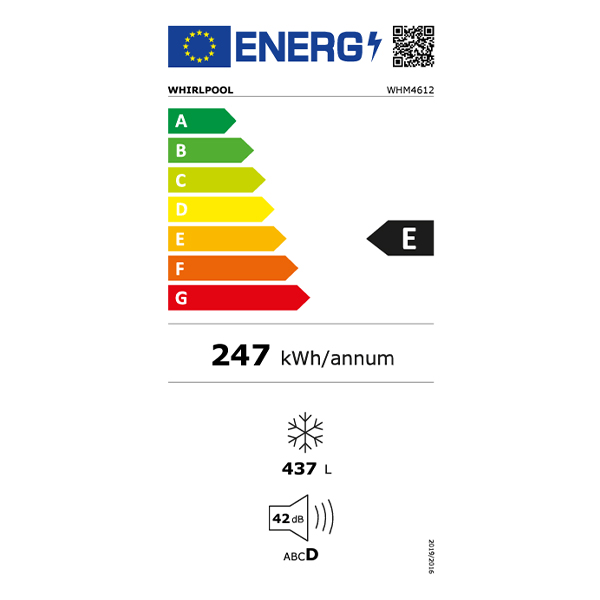 Zamrzivač Whirlpool WHM4612 horizontalni