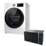 Veš mašina Whirlpool W7X W845WB EE Premium Supreme Silence 8kg/1400rpm+ Mikrotalasna pećnica Whirlpool MWP 201 SB