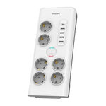 Produžni kabl Philips SPN7060WA/58 sa prenaponskom zaštitom, 2m + 5 USB