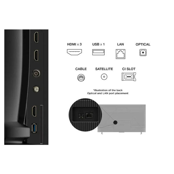 TV LED TCL 55V6C 4K Smart Google OS