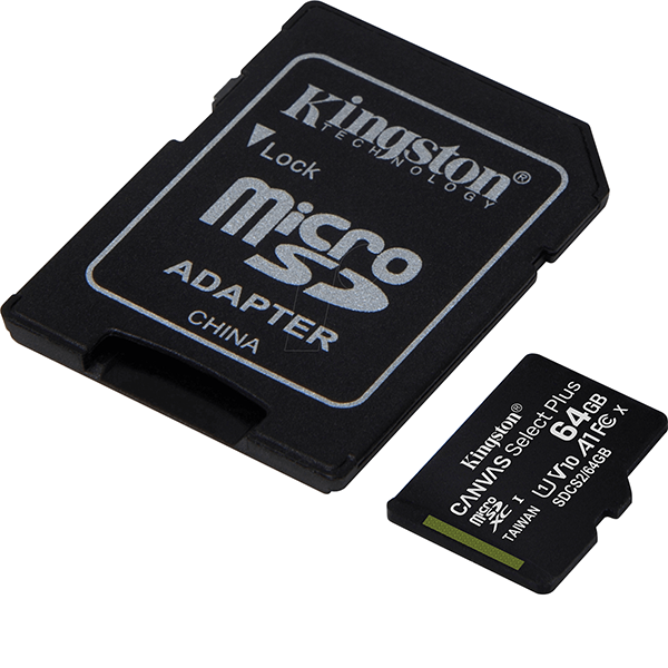 Micro SD Kingston 64GB Class 10