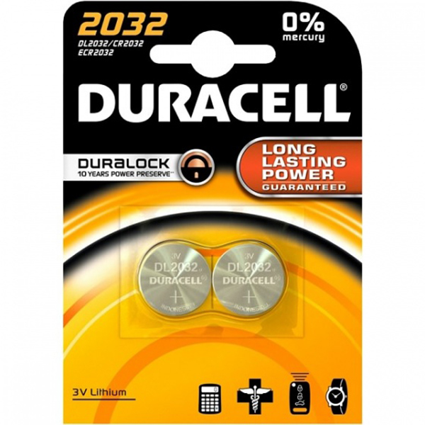 Baterije Duracell MES 2032 BCD - 2 kom