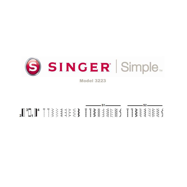 Mašina za šivenje Singer Simple 3223