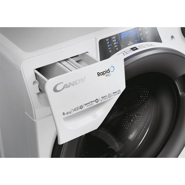 Mašina za pranje i sušenje Candy RPW4966BWMR/1-S
