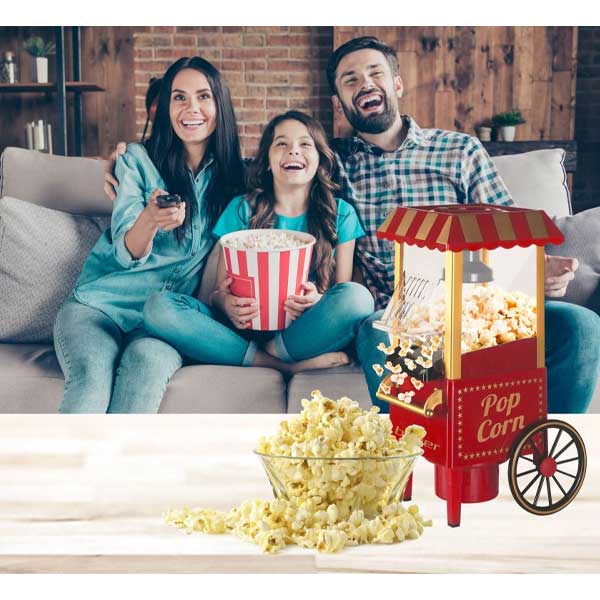 Aparat za kokice Beper dekor PopCorn BT.651Y kolica Aparat za kokice Beper dekor PopCorn BT.651Y kolica
