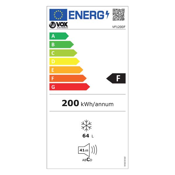 Zamrzivač Vox VF 1200F Zamrzivač Vox VF 1200F