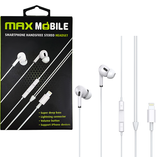 Slušalice za iphone Maxmobile WE08 sa Lightning priljučkom