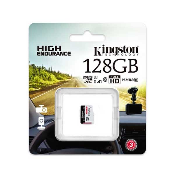 MicroSD Kingston 128GB Class10 A1 UHS-I Endurance