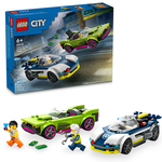 LEGO City Police Car and Muscle Car Chase (60415)