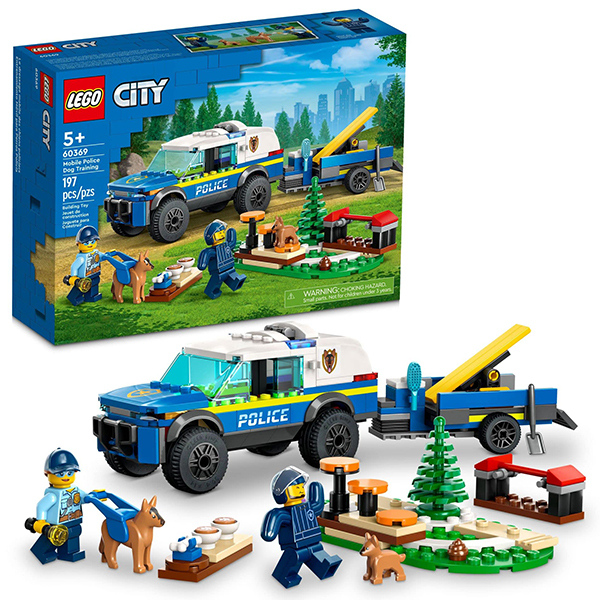 LEGO City Mobile Police Dog training (60369)