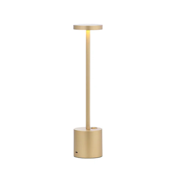 Lampa bežična Scandinavian Collection Touch Tablelamp (Gold)