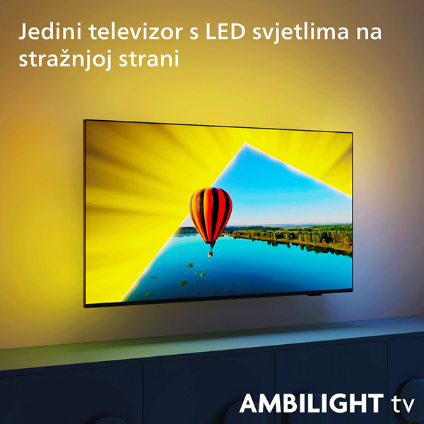 TV LED Philips 55PUS8079/12 4K Smart Ambilight