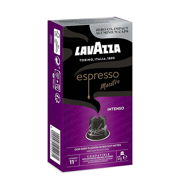 Kapsule za espresso kafu Lavazza Nespresso Maestro Intenso Alu Cart 10AST (10kom)