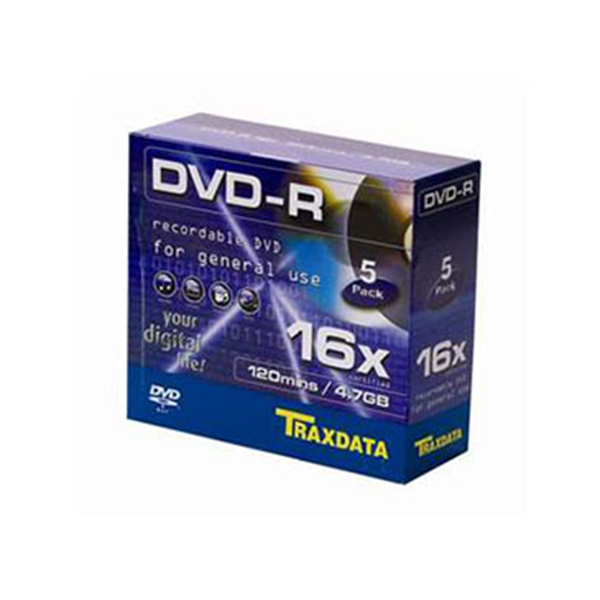 DVD-R Traxdata 4,7GB 16X slim box