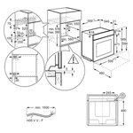 Ugradna rerna Electrolux EOF5H40BX