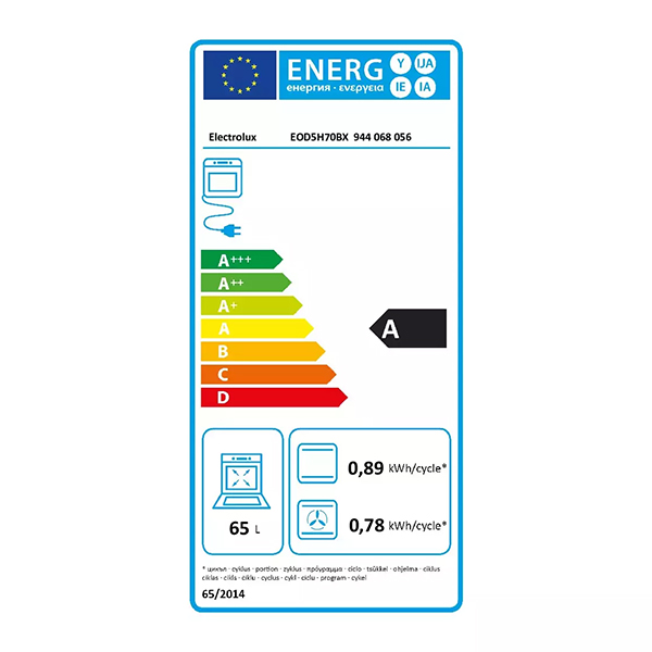 Ugradna rerna Electrolux EOD5H70BX