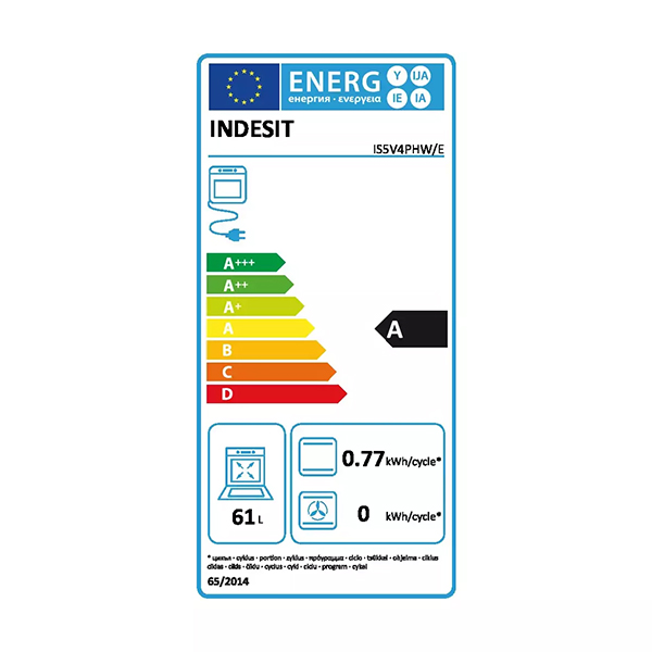 Električni šporet Indesit IS5V4PHW/E