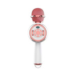 Mikrofon za karaoke Wster DS-810 Bluetooth roze