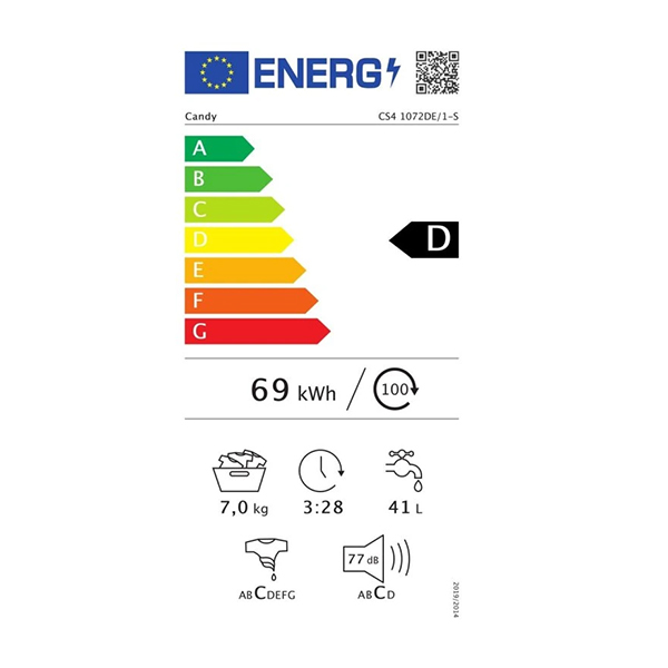 Veš mašina Candy CS4 1072DE/1-S 7kg/1000rpm