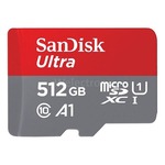 Micro SD SanDisk 512GB SDSQUAC-512G-GN 150MB/s+SD adapter