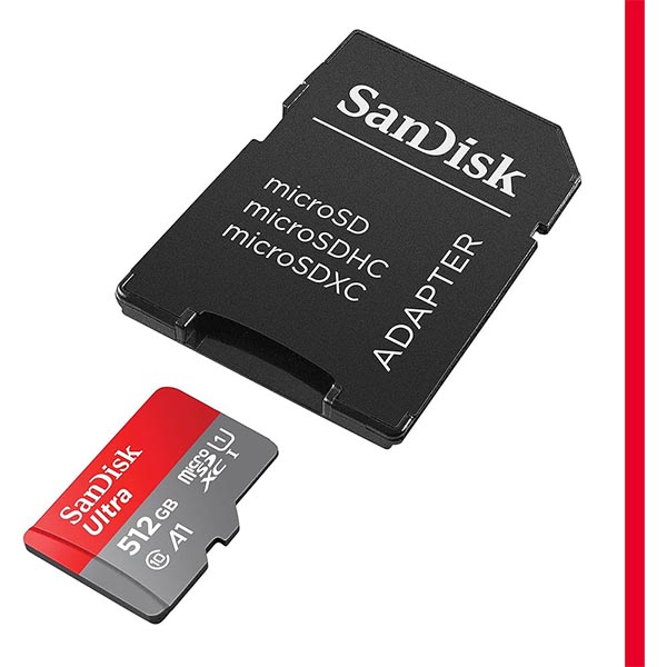 Micro SD SanDisk 512GB SDSQUAC-512G-GN 150MB/s+SD adapter