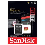 Micro SD SanDisk 512GB SDXC SDSQXAV-512G-GN+SD adapter