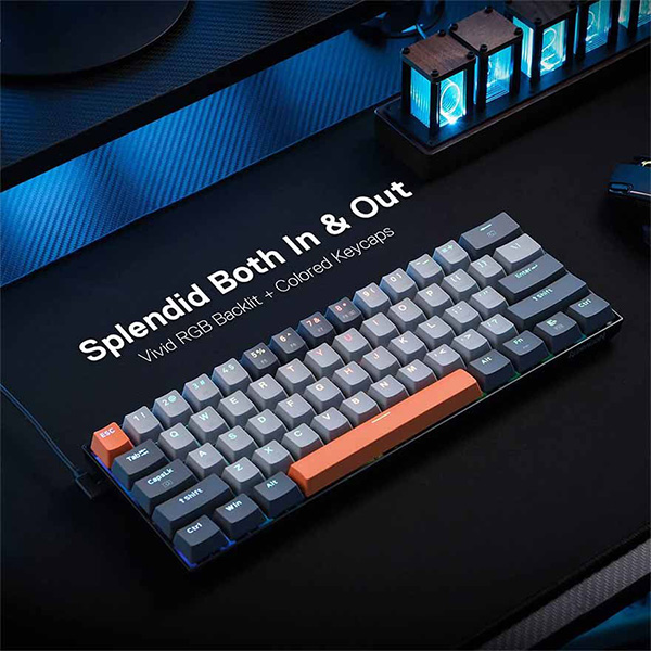 Tastatura Redragon Caraxes K644GG-RGBE 65% žična RGB mehanička Gaming