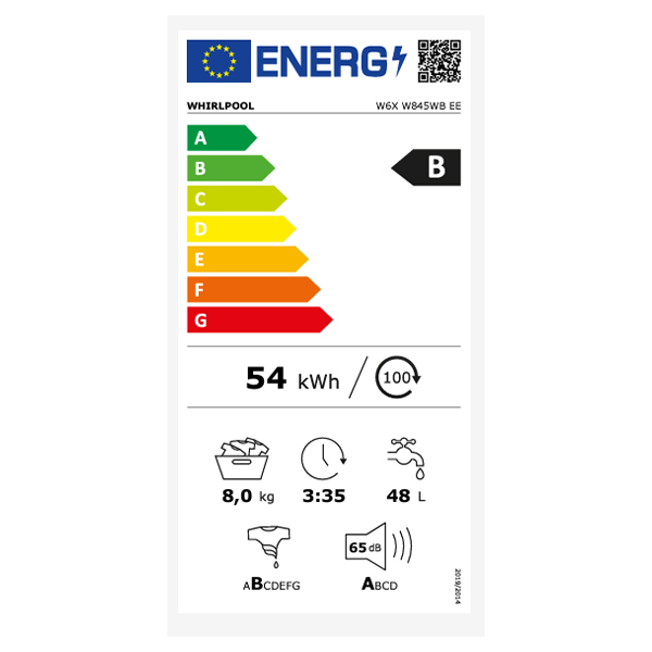 Veš mašina Whirlpool W6X W845WB EE Premium Supreme Silence 8kg/1400rpm