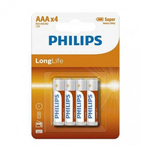 Baterije Philips LongLife AAA 4-blister