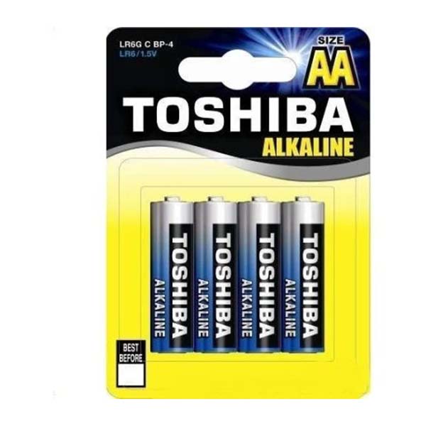 Baterije alkalne Toshiba LR6G AA 1.5V 4/1