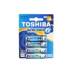 Baterije alkalne Toshiba Alfa Power LR6G AA/ 1.5V 4/1