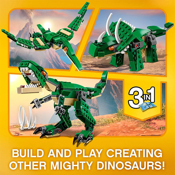 LEGO Creator 3u1 Mighty Dinosaurus (31058)