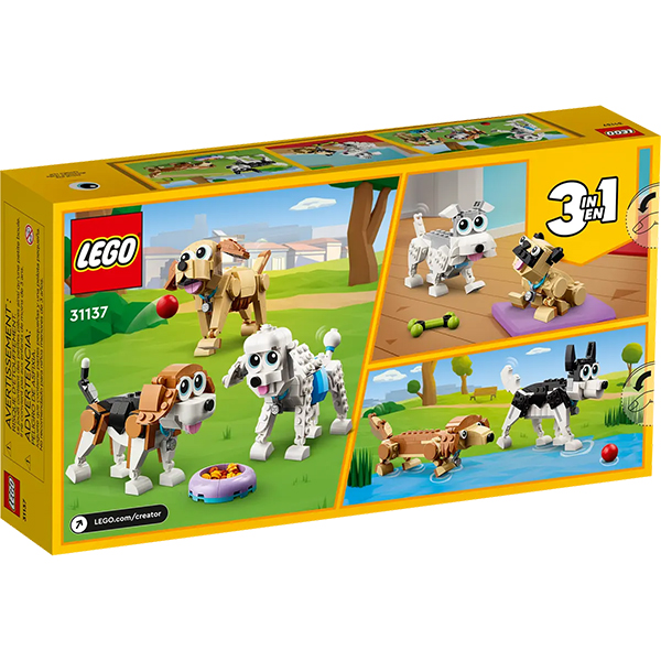 LEGO Creator 3u1 Adorable Dogs (31137)