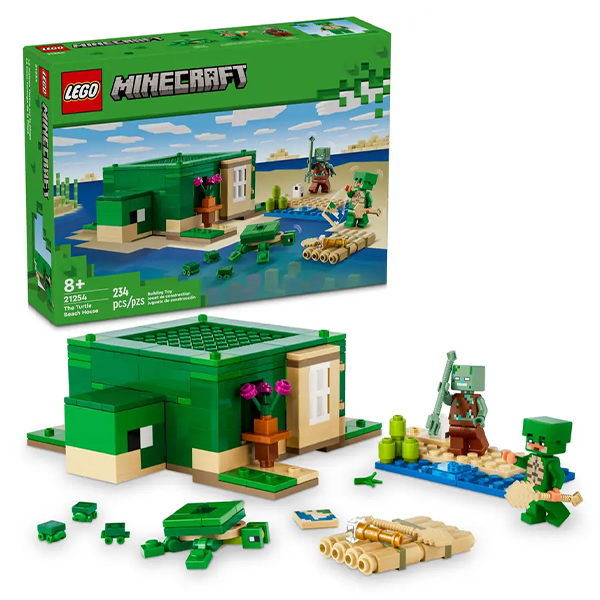 LEGO Minecraft The Turtle Beach House (21254)