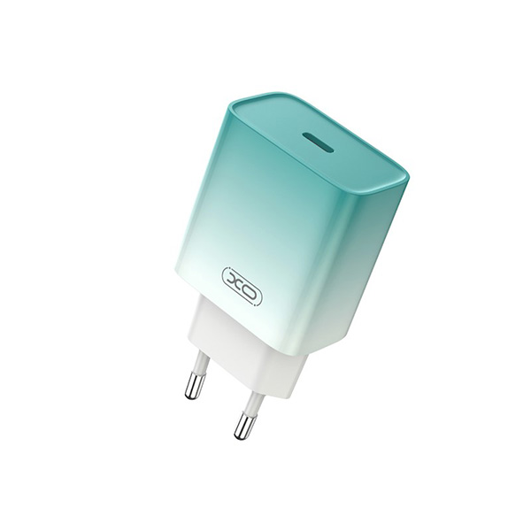 Punjač zidni XO CE18 PD 30W 1x USB-C blue-white GSM176790