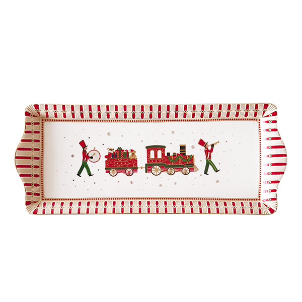 Tanjir za serviranje Fina kuća (1053993) Polar Express 35x15cm Christmas edition