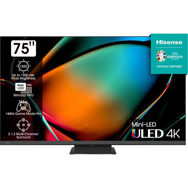 TV LED Hisense 75U8KQ Mini-LED 4K UHD Smart/