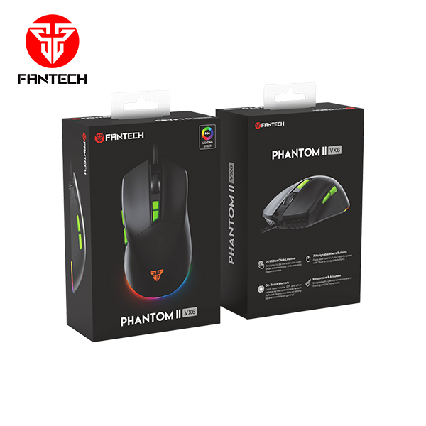 Miš Fantech Phantom II VX6 Gaming crni